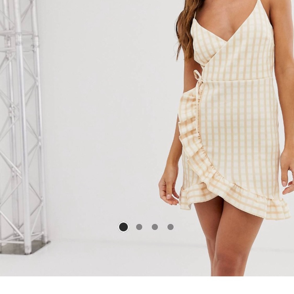 ASOS plaid dress